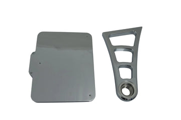 harley-davidson street bob [HEINZ BIKES] – Side-mounted license plate holder with license plate lighting - 0