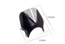 KAWASAKI W 230 [2025] – Vision Windshield Visor – Black-13