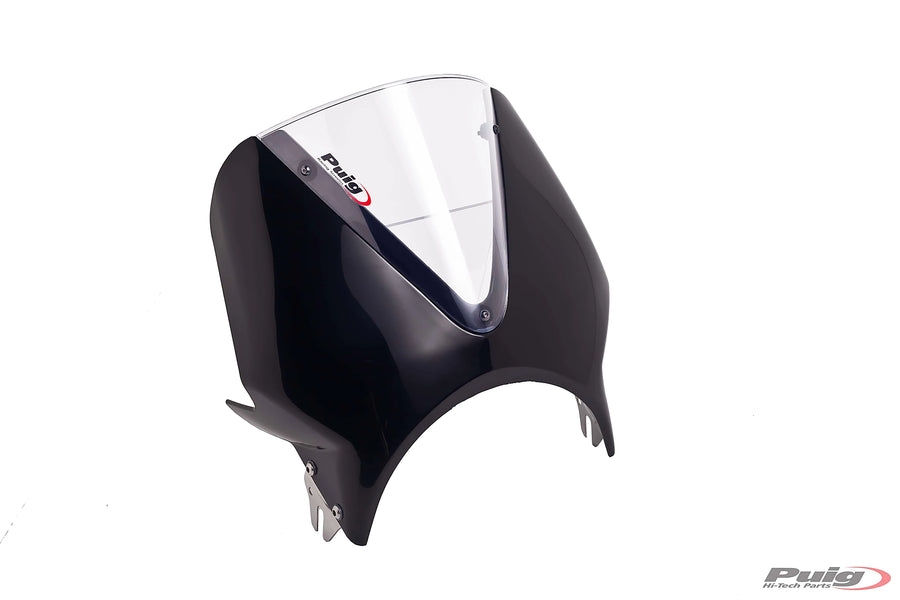 HONDA CB 600 F HORNET [2004] - Vision Windshield | Black/Clear | PUIG 005NW
