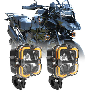 Universal LED daytime running lights and additional headlights [Motorize]