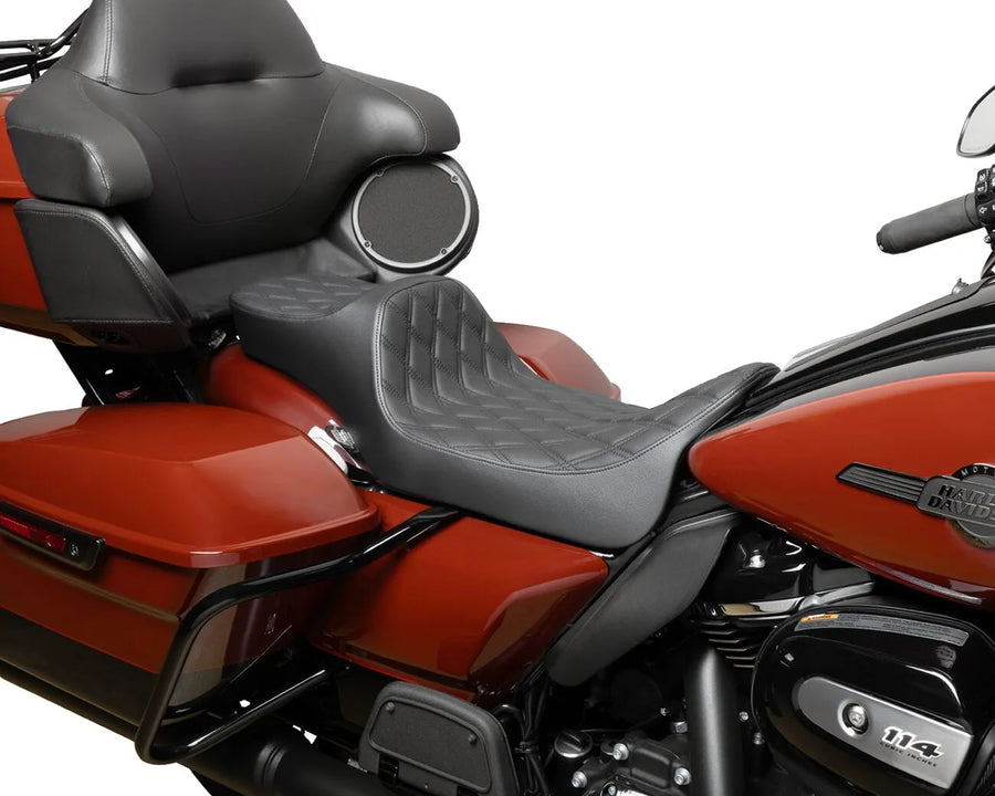 harley davidson touring [DRAG SPECIALTIES] – Predator III extended reach seat