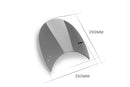 YAMAHA SR 125 SE [2001] – Roadster fairing windshield – transparent-5