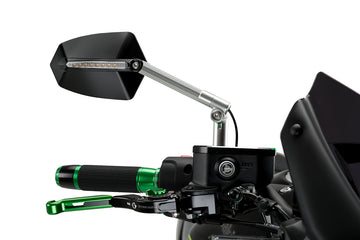HARLEY DAVIDSON SPORTSTER S RH 1250 S [2025] - GTI mirror right | Anodized aluminum / black | PUIG 015DN