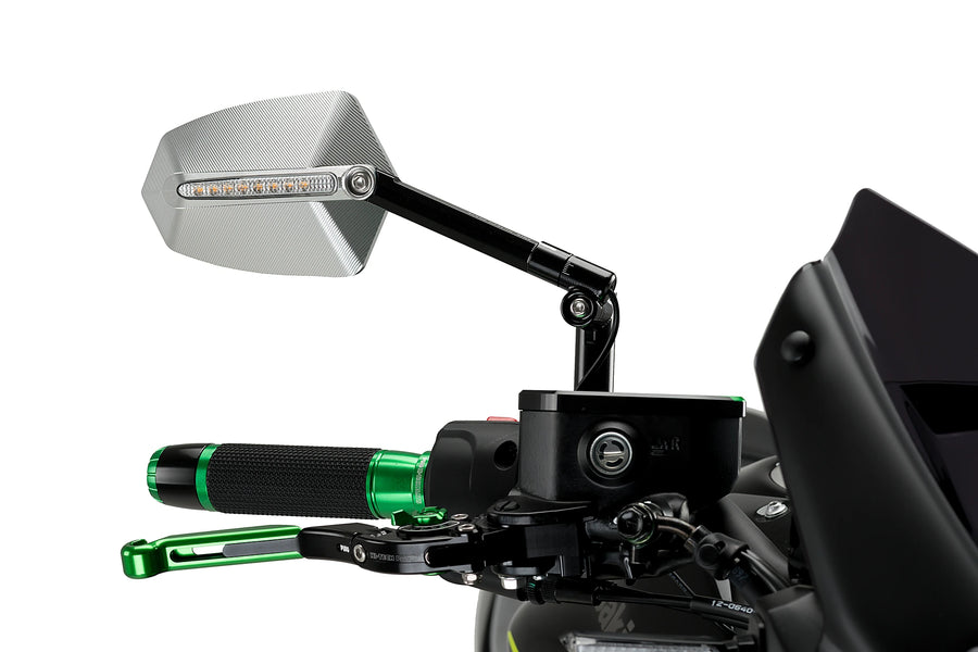 HARLEY DAVIDSON SPORTSTER S RH 1250 S [2025] - GTI mirror right | Black / anodized aluminum | PUIG 015ND