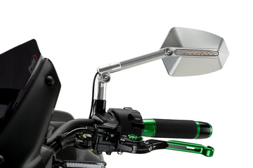 HARLEY-DAVIDSON SPORTSTER S RH 1250 S [2025] - GTI rear view mirror left | Aluminum anodized / Aluminum anodized | PUIG 016DD