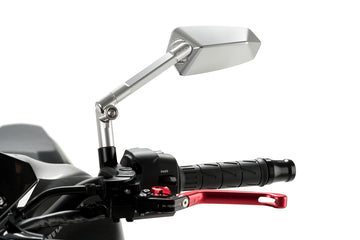 HARLEY DAVIDSON SPORTSTER S RH 1250 S [2025] - F1.1 rear view mirror left | Aluminum anodized / Aluminum anodized | PUIG 018DD
