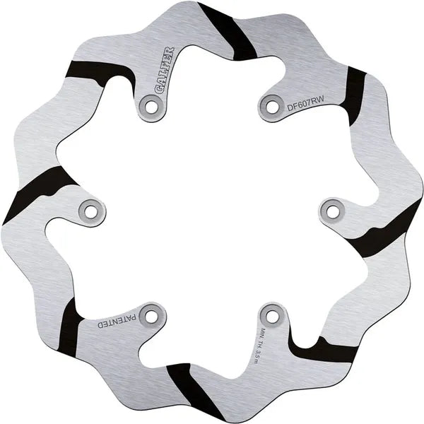 Husqvarna Wr 125 [1972-1973, 1975, 1980] - BRAKE DISC FIXED WAVE GROOVED OVERSIZE – picture 3