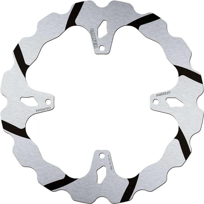 Tm Racing SMX 450 FI Competition [2012-2013] - BRAKE DISC FIXED WAVE GROOVED OVERSIZE – Picture 1