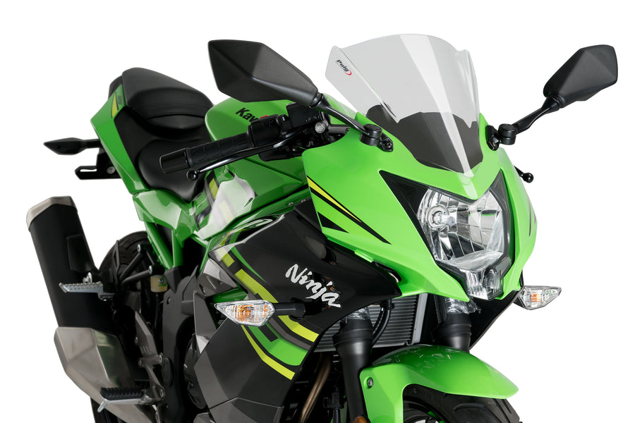 KAWASAKI NINJA 125 [2024] – Z-Racing Scheibe – Transparent