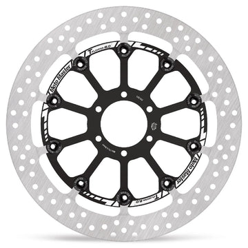 Bmw Hp 4 1000 [2013-2014] - HALO series T-Floater brake disc - surface: silver, stainless steel - picture 1