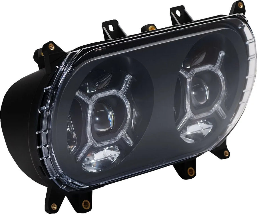 harley davidson fltruse [CUSTOM DYNAMICS] – Double-X LED headlight