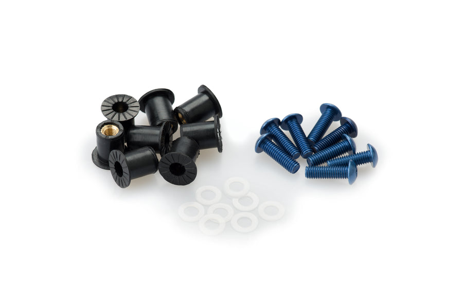 KTM RC 390 [2025] – Anodized Disc Bolt Kit – Silver