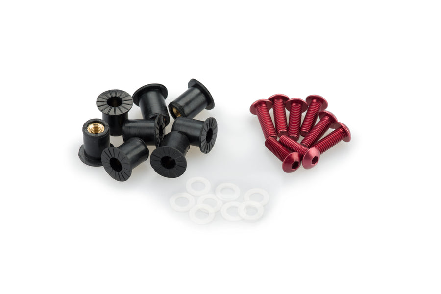 KTM RC 390 [2025] – Anodized Disc Bolt Kit – Silver