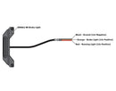 honda africa twin 750 [DENALI] – B6 LED brake light kit with license plate holder-2