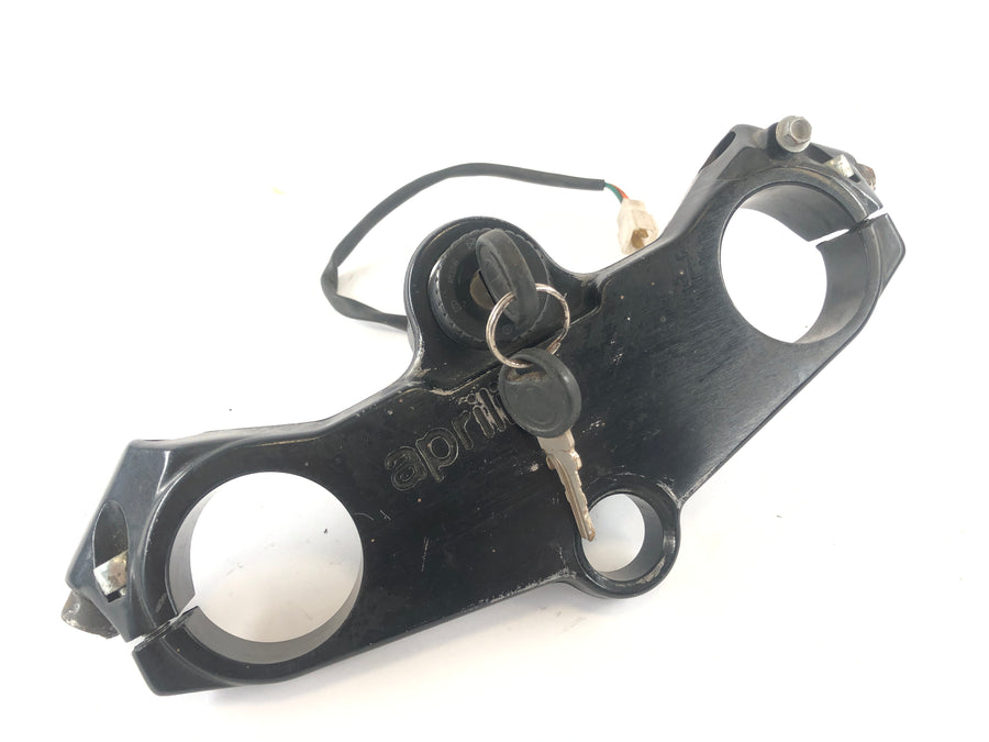 Aprilia RS 125 MPB [2000] - Top triple clamp with ignition lock
