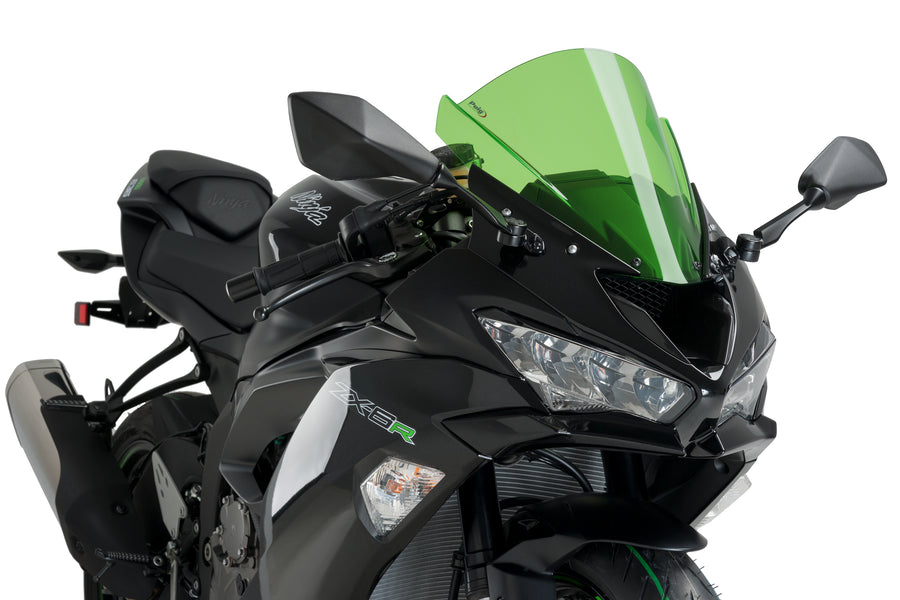 KAWASAKI ZX-6R NINJA [2018] – Z-Racing Screen – Transparent