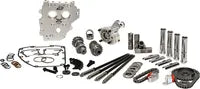 Harley-Davidson FXSTDSE2 1550 Softail Deuce Screamin Eagle [2004] - Nockenwellengehäuse-Satz ohne Nockenwellen für Twin Cam mit Kettenantrieb – Bild 6