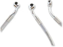 harley davidson flhri [DRAG SPECIALTIES] - Stainless steel brake line kit in extended version-2