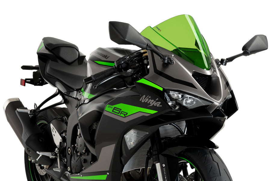 KAWASAKI ZX-6R NINJA [2025] – Z-Racing Screen – Black