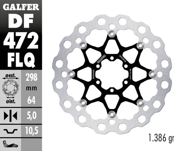 Yamaha XJR 400 [2000] - Cubiq floating brake disc – picture 4