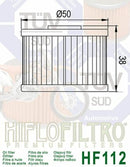 Honda XL 600 R [HiFlofiltro] - oil filter-3