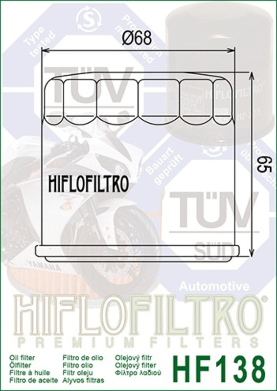 Aprilia RS 660 AP660 [HiFlofiltro] - Racing oil filter