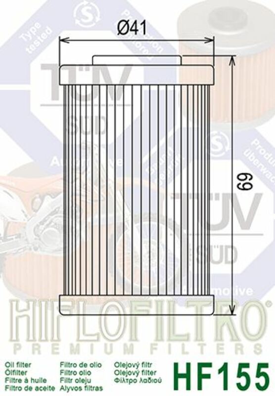 Husqvarna 701 Vitpilen [HiFlofiltro] - oil filter