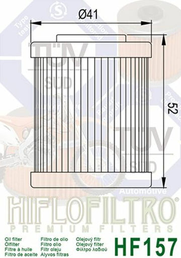 KTM 640 LC4 [HIFLOFILTRO] - Oil filter detailed view