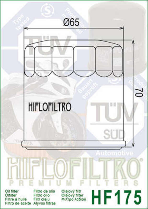 Indian Springfield Spring [HiFlofiltro] - oil filter