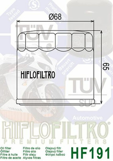 Benelli Leoncino 500 Leoncino500 [HiFlofiltro] - oil filter - 0