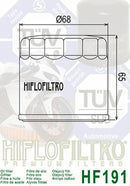 Benelli Leoncino 500 Leoncino500 [HiFlofiltro] - oil filter-3