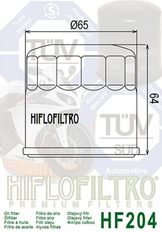 Kawasaki ZX -12R [HiFlofiltro] - Racing oil filter