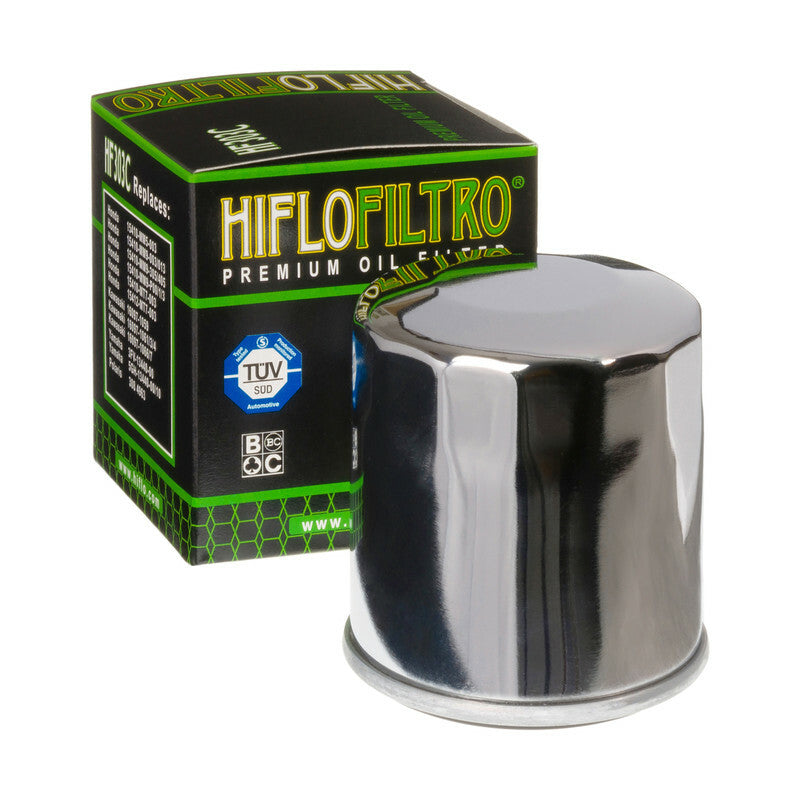 Kawasaki Z7 Hybrid ZR700 [HiFlofiltro] - oil filter chrome