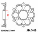 Ducati Multistrada 1200 [JT SPROKETS] - Rear sprocket carrier - 6 silent blocks Ducati-1