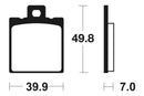 Moto Guzzi V11 Sport [Tecnium] - Organic brake pads-2