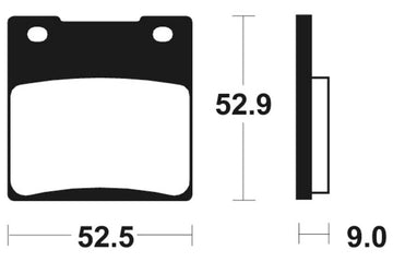 Suzuki RG 250 Gamma [Tecnium] - Organic brake pads - 0