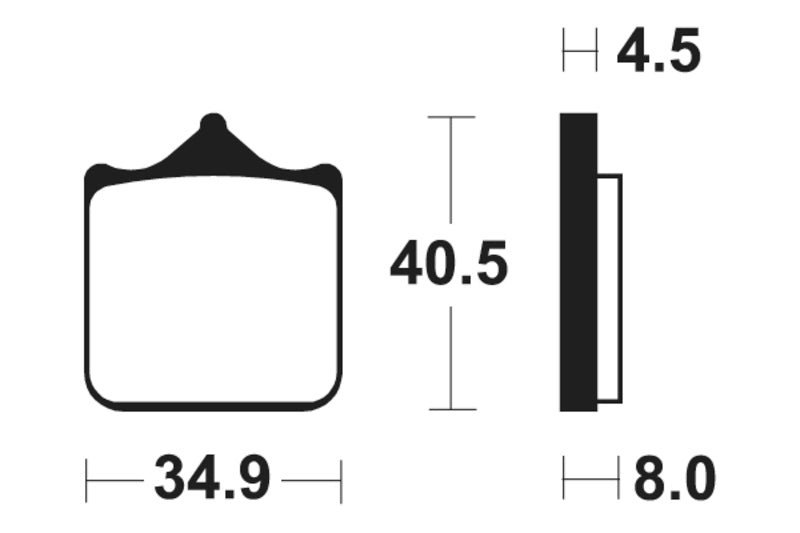 Bmw S 1000 [TECNIUM] - Racing sintered metal carbon brake pads - MCR370