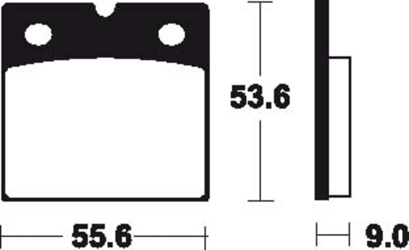 Moto Guzzi Le Mans 2 [Tecnium] - sinter metal brake pads
