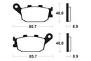 Honda XL 750 Transalp RD16 [TECNIUM] - Sinter metal brake pads-2