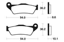 BMW R 1200 ST [TECNIUM] - brake pads-2