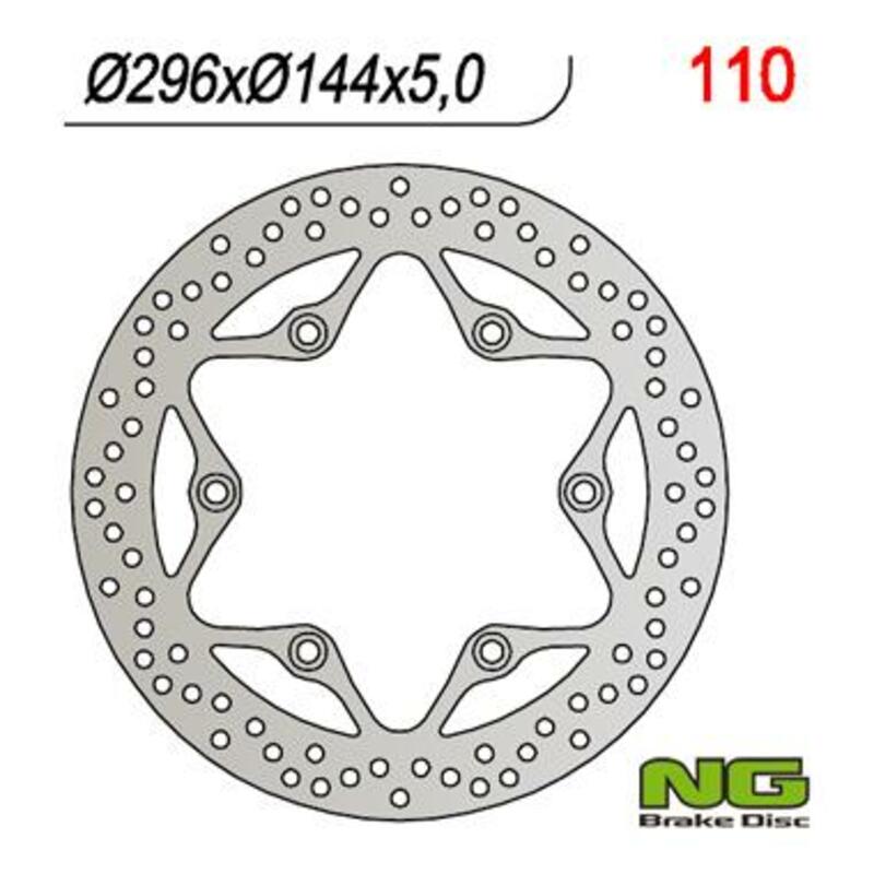 Honda Cbr 1000 [NG BRAKE DISC] - round rigid brake disc