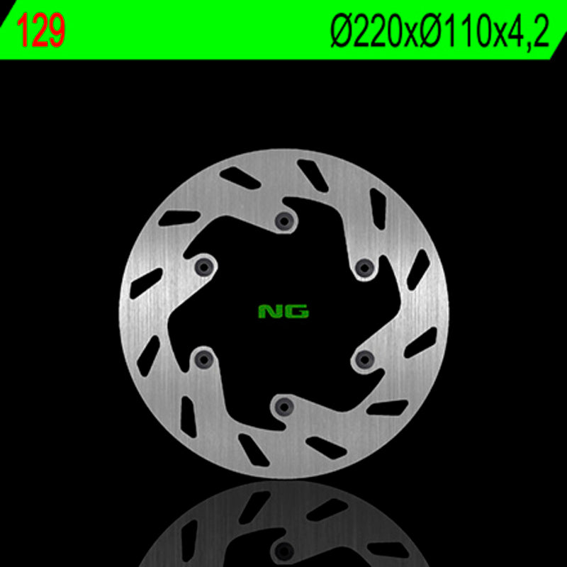 Husqvarna Te 125 [NG BRAKE DISC] - round rigid brake disc