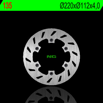 Husaberg Fe 501 [NG BRAKE DISC] - round rigid brake disc