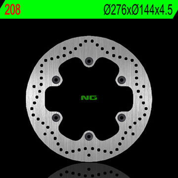 Honda Transalp Xl 600 V [NG BRAKE DISC] - round rigid brake disc