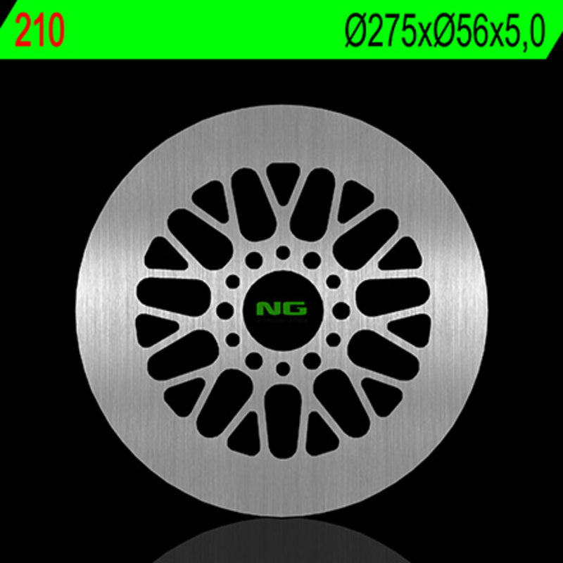 Suzuki Vs 1400 Intruder [NG BRAKE DISC] - round rigid brake disc