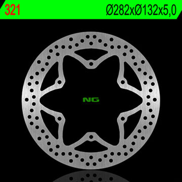Yamaha Fjr [NG BRAKE DISC] - round rigid brake disc