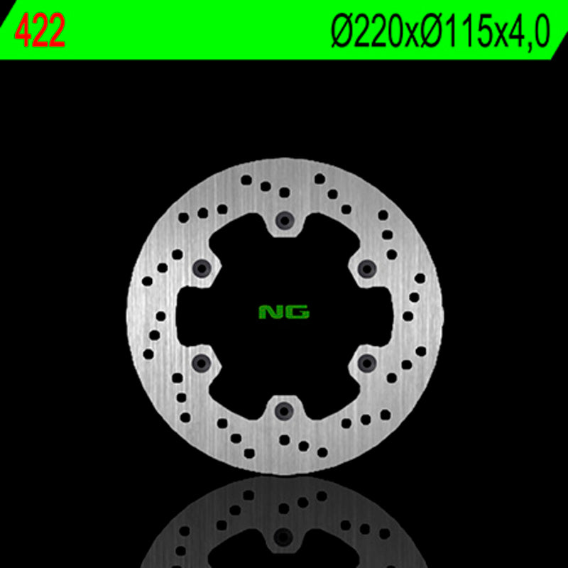 Yamaha Tdr 125 [NG BRAKE DISC] - round rigid brake disc