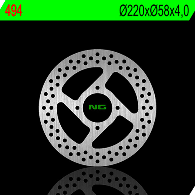 Yamaha Yfs 200 Blaster [NG BRAKE DISC] - round rigid brake disc