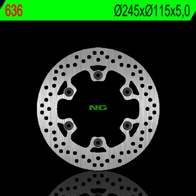 Ducati 500 Sl [NG BRAKE DISC] - round rigid brake disc