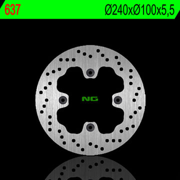 Kawasaki Zr 7 750 [NG BRAKE DISC] - round rigid brake disc